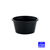 Cup Dip 2.0oz Negro con tapa Traslucida Caja x 2500 Unidades